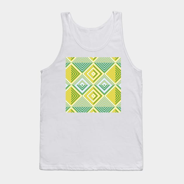 Optical Illusion Tank Top by justrachna